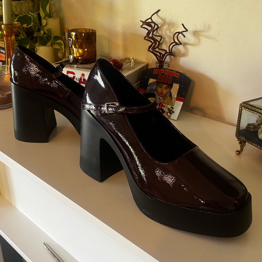 Mary Jane Platform Heels